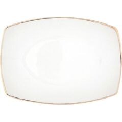 Lumarko mariapaula moderna kwadratowa gold półmisek 33cm