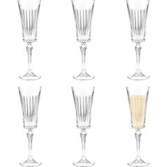 RCR KIELISZKI TIMELESS DO SZAMPANA 300ML 6SZT