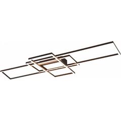 Lampa sufitowa Trio RL lampa sufitowa Irvine 105 cm led 60W stalowy antracyt