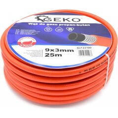 Geko WĄŻ DO GAZU PROPAN-BUTAN 9X3MM 25MB PL (1) G73750 GEKO