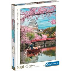 Clementoni CLE puzzle 1000 HQ Himeji Castle in spring 39819
