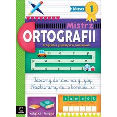 Aksjomat Mistrz ortografii klasa1 Ortografia i gramat.35886