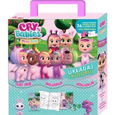 Media Service Zawada Cry babies Układaj i koloruj cz1 23219