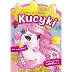 Skrzat Brokatowa magia kucyki..Pianka 75755