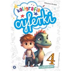 Skrzat Kaligrafia cyferki A4 76950