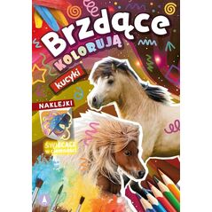 Skrzat Brzdące kolorują Kucyki nakl.św.w ciemn.78329 