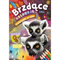Domartstyl Brzdące kolor.Zwierz.w zoo nakl.św.w ciemn.78275
