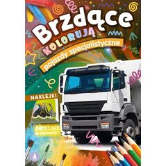 Mattel Brzdące kolor.Pojazdy specj.nakl.św.w ciemn.78350