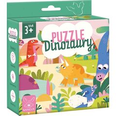 Kangur Puzzle Dinozaury 3+ 41701