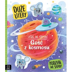 Aksjomat Uczę się czytać Gość z kosmosu Duże litery 38535