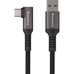 Kabel USB Genesis USB-A - USB-C 3 m Czarny (NVC-2220)