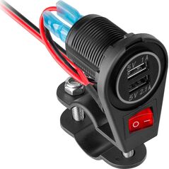 Ładowarka PeiYing Ładowarka motocyklowa 2xUSB 3100 mA