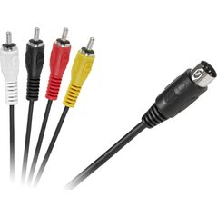 Kabel Inne Kabel DIN-4 x RCA 1,8m