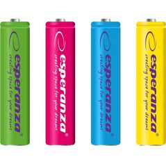 Esperanza Akumulator mix AAA / R03 1000mAh 4 szt.