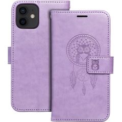 OEM Kabura MEZZO Book do IPHONE 12 / 12 Pro łapacz snów fioletowy