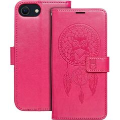 OEM Kabura MEZZO Book do IPHONE 7 / 8 / SE 2020 / SE 2022 łapacz snów magenta