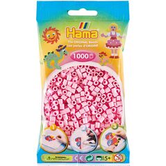Revell Hama midi perler 1000stk pastel rosa
