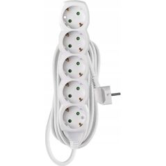 Power Strip SCHUKO - 5 sockets, 5.0m, 1,5mm2