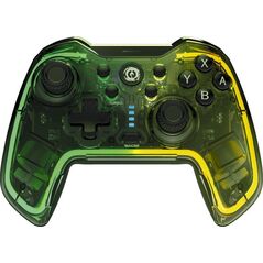 Pad Canyon CANYON GPW-02, Bluetooth Controller with built-in 800mah battery, BT 5.0, 2M Type-C charging cable , Bluetooth Gamepad for Nintendo Switch / Android / Windows ( RGB Lighting ),152*110*55mm, 232g, black