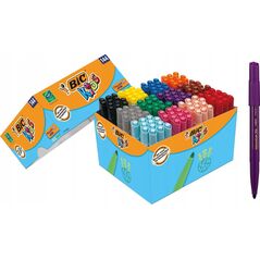 Bic BIC 107457, Medium, Bullet tip, Multicolour, Round, 144 pc(s), Cardboard box