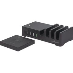 Ładowarka Manhattan 4x USB-A 1x USB-C 3 A (102230)