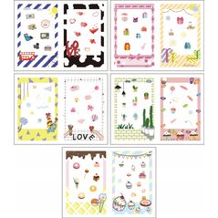 LoveInstant Zestaw 10x Naklejki Ramki Do Fuji Instax Mini 99 12 11 40 Evo Liplay Link