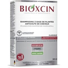BIOXSINE szampon przeciw wypadaniu włosów dla normalnych, do włosów suchych, 300 ml