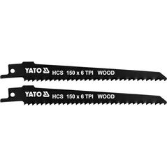Toya `Brzeszczot szablasty HCS, 150mm 6z/cal opk.2szt /do drewna/