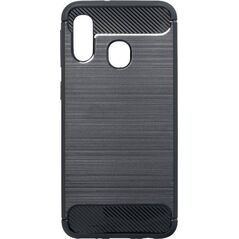 Partner Tele.com Futerał Forcell CARBON do SAMSUNG Galaxy A40 czarny