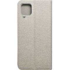 ForCell Kabura Forcell LUNA Book Gold do SAMSUNG Galaxy A12 srebrny