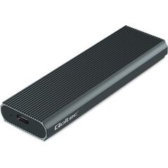 Kieszeń Qoltec Obudowa na dysk M.2 SSD | NVMe | PCIe | USB3.1 | 10Gb/s | 4TB | Grafit
