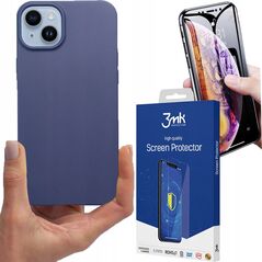 Partner Tele.com Futerał MATT do HUAWEI P30 Lite niebieski