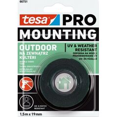 Tesa Taśma montaż.dwustr.pian.na zew.1,5m:19mm (h5575004) pro