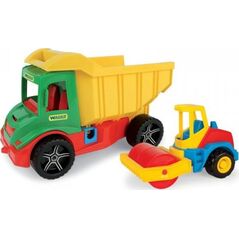 Wader Pojazdy Multi truck z walcem