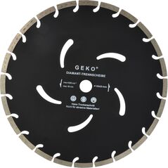 Geko tarcza diamentowa czarna 350x10x25,4mm (G00297)