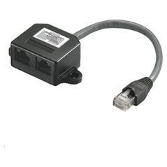 MicroConnect Y-ADAPTER RJ45-2xRJ45 M/F 8P (MPK418)