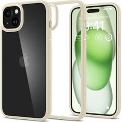 Spigen Ultra Hybrid, mute beige - iPhone 15 Plus