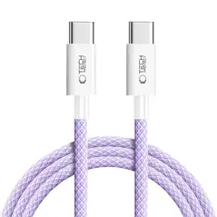 Tech-Protect Ultraboost Lite USB-C / USB-C Cable PD60W/3A 200cm Mauve