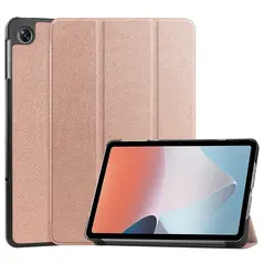 Bizon Case Tab Croc OPPO Pad Air rose gold