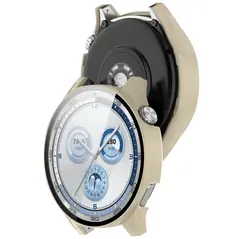Bizon Case+Glass Watch Huawei Watch GT 5 46 mm beige