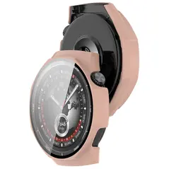 Bizon Case+Glass Watch Huawei Watch GT 5 Pro 46 mm pink