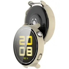 Bizon Case+Glass Watch Huawei Watch GT 5 Pro 42 mm beige