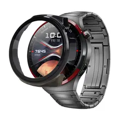 Bizon Case+Glass Watch Huawei Watch 4 Pro Space Edition black