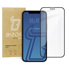 Bizon Glass Edge Apple iPhone 12 / 12 Pro black