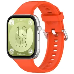 Bizon Strap Watch Silicone Pro Huawei Watch Fit 3 orange