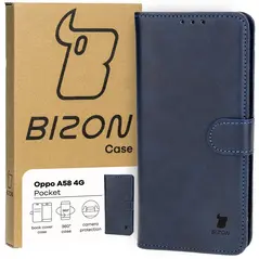 Bizon Case Pocket Oppo A58 4G navy blue