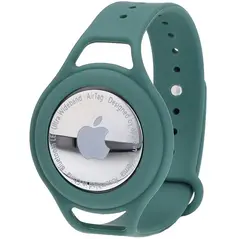 Bizon Case Locator Child Apple AirTag green