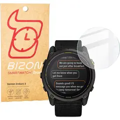 Bizon Glass Watch Clear Garmin Enduro 3