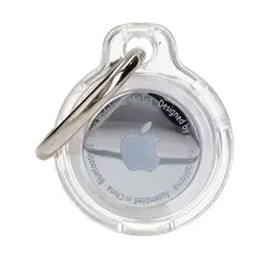 Bizon Case Locator Keychain Apple AirTag clear