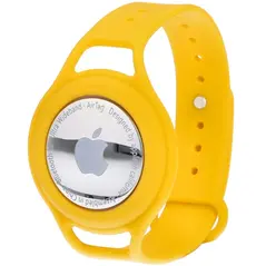 Bizon Case Locator Child Apple AirTag yellow